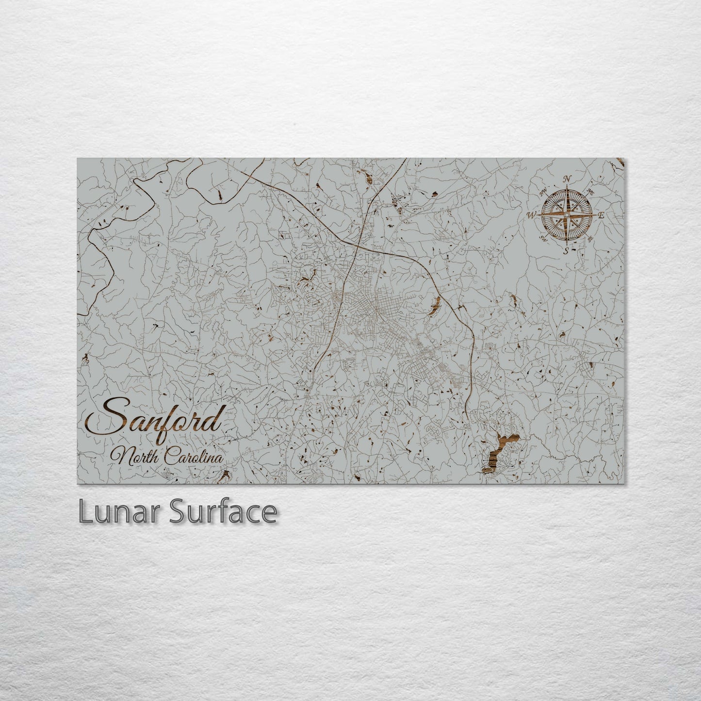 Sanford, North Carolina Street Map