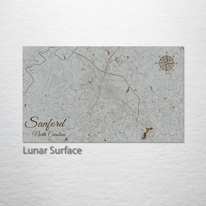 Sanford, North Carolina Street Map