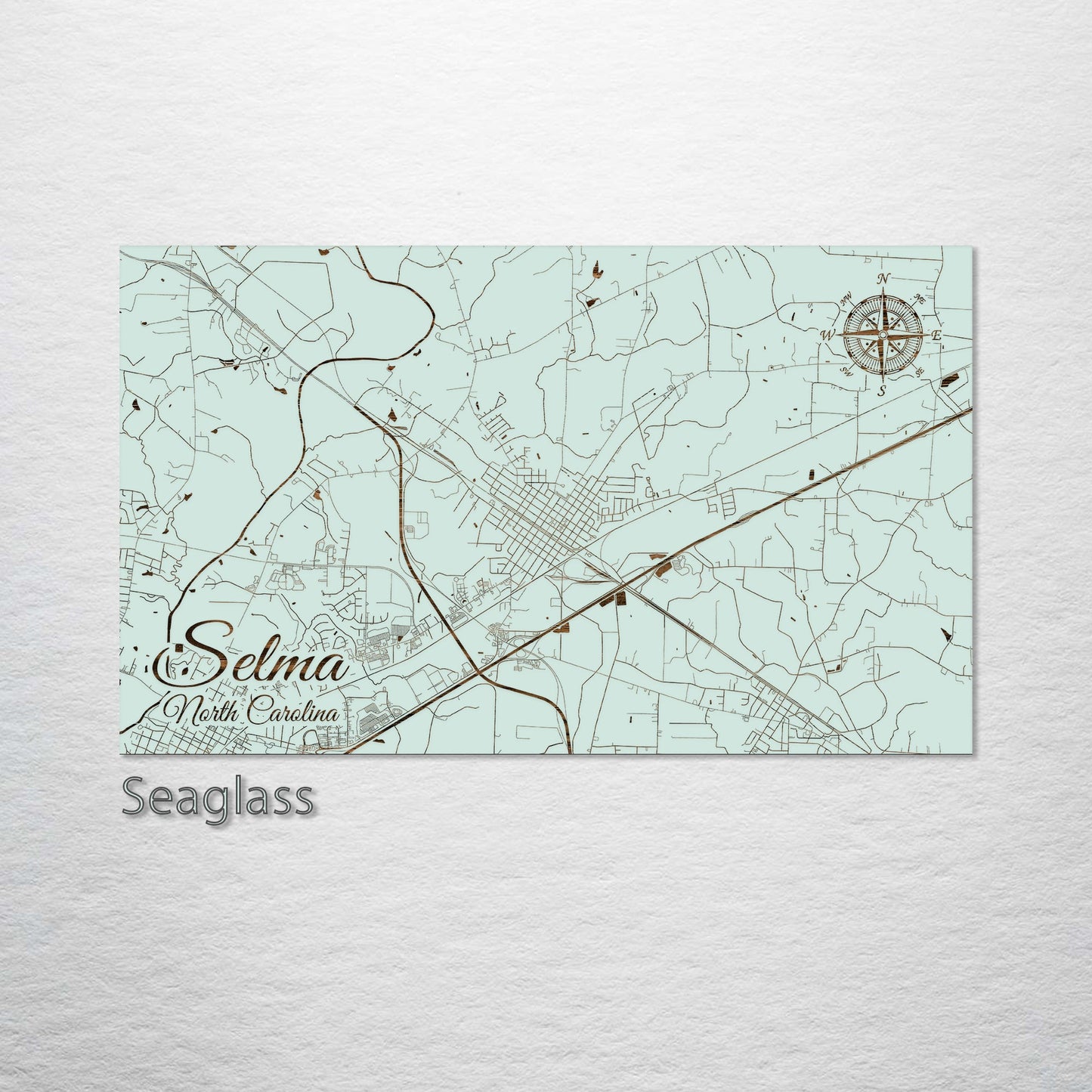 Selma, North Carolina Street Map