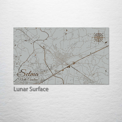 Selma, North Carolina Street Map