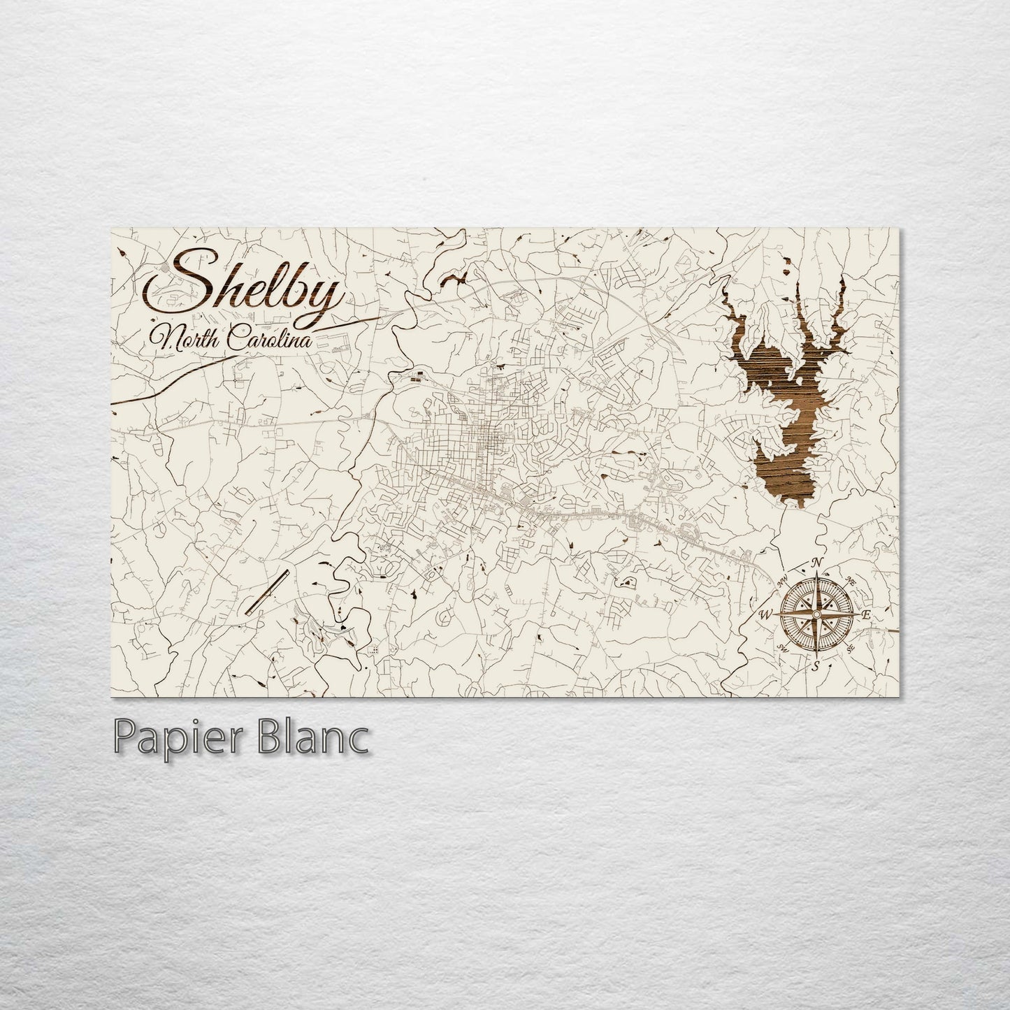 Shelby, North Carolina Street Map