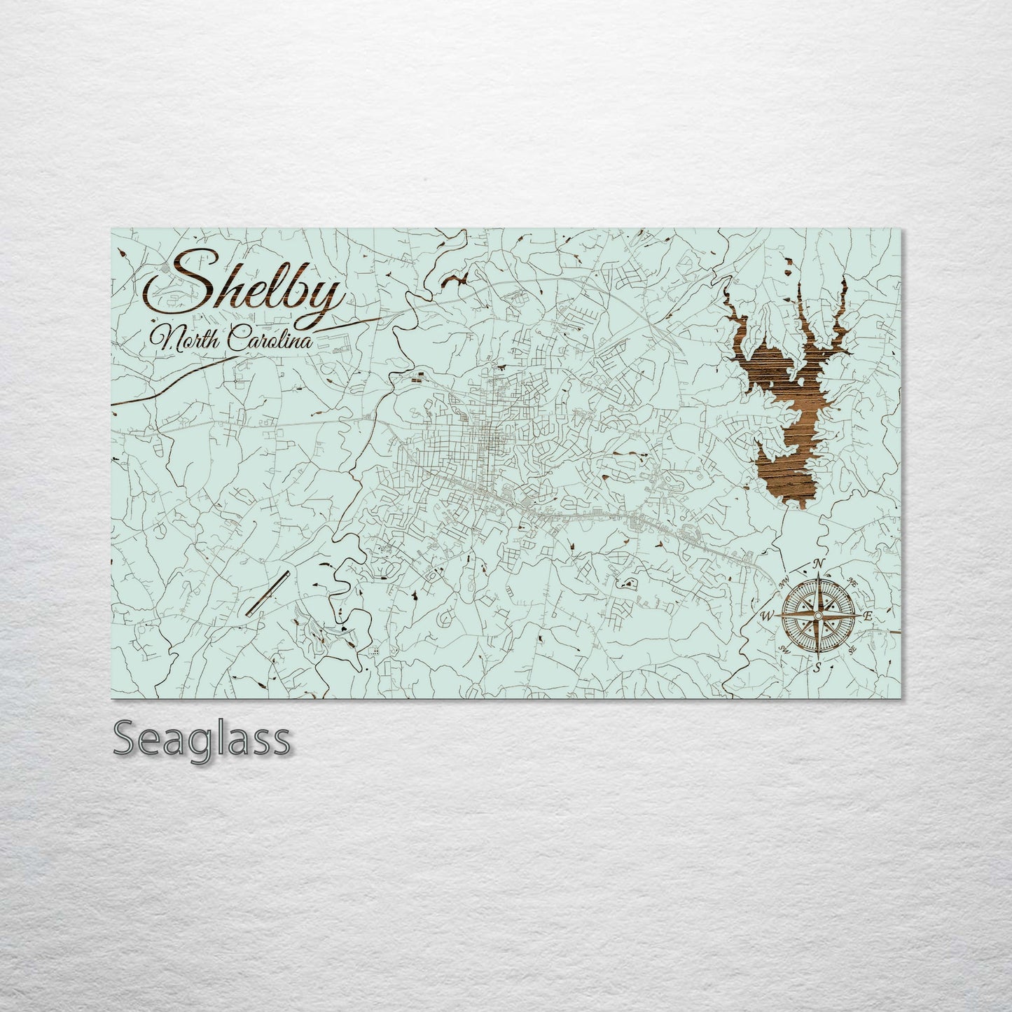 Shelby, North Carolina Street Map