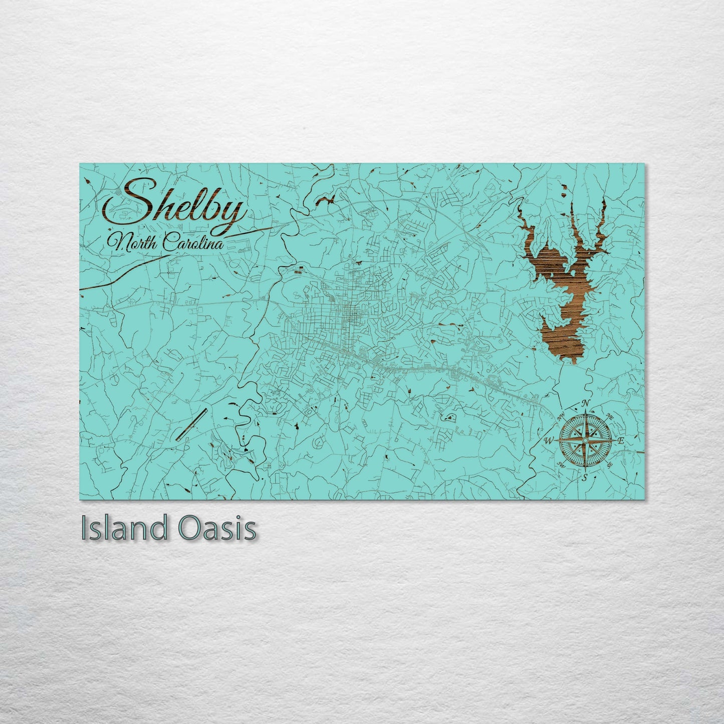 Shelby, North Carolina Street Map