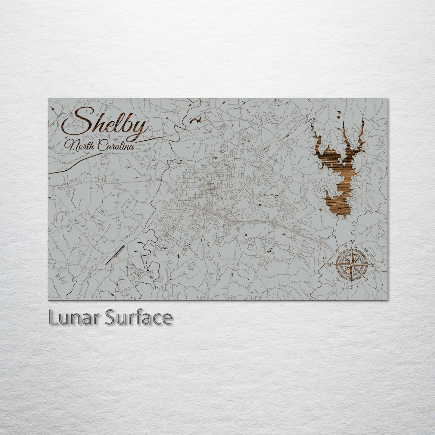 Shelby, North Carolina Street Map