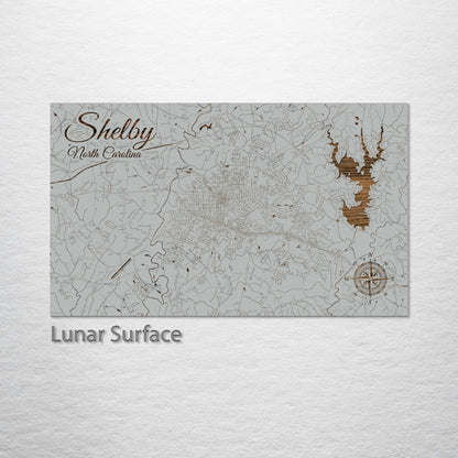 Shelby, North Carolina Street Map