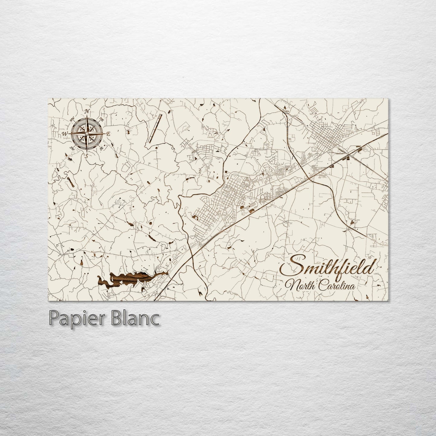 Smithfield, North Carolina Street Map