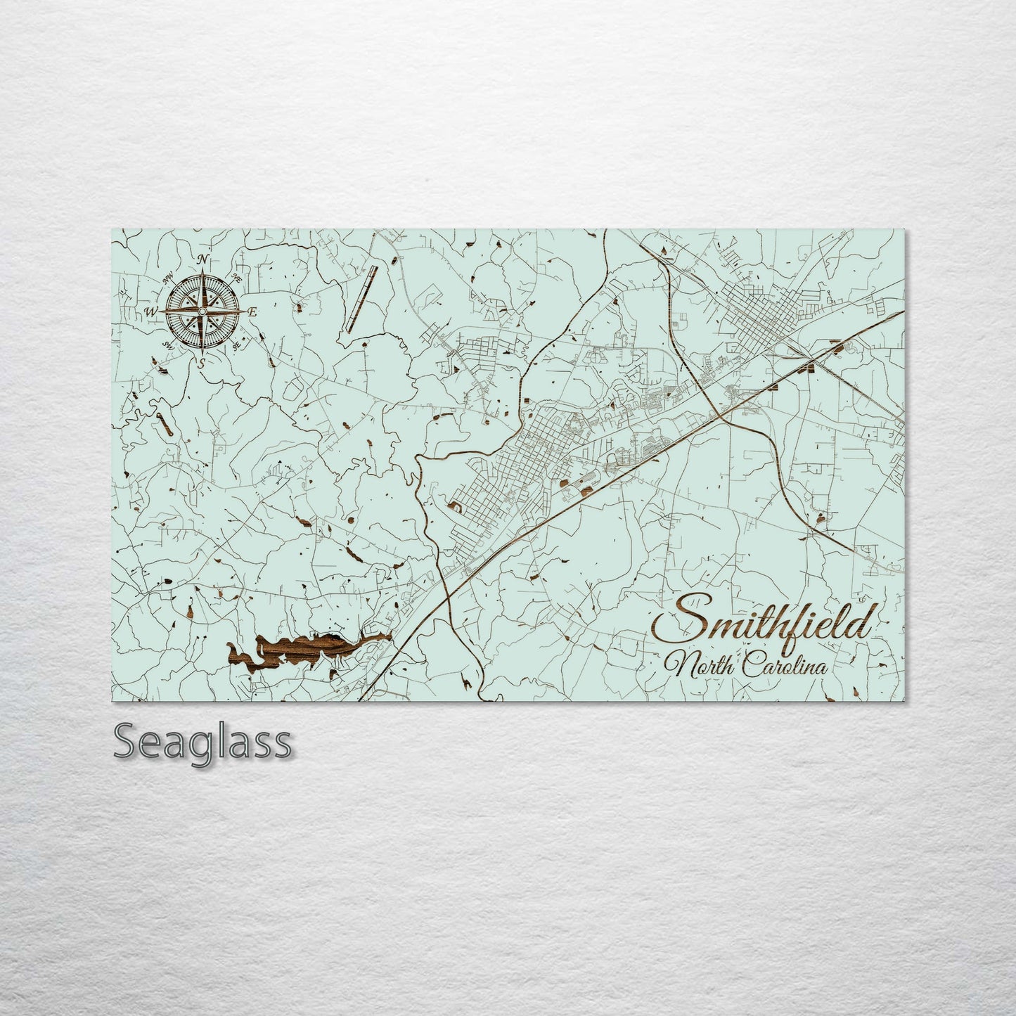 Smithfield, North Carolina Street Map