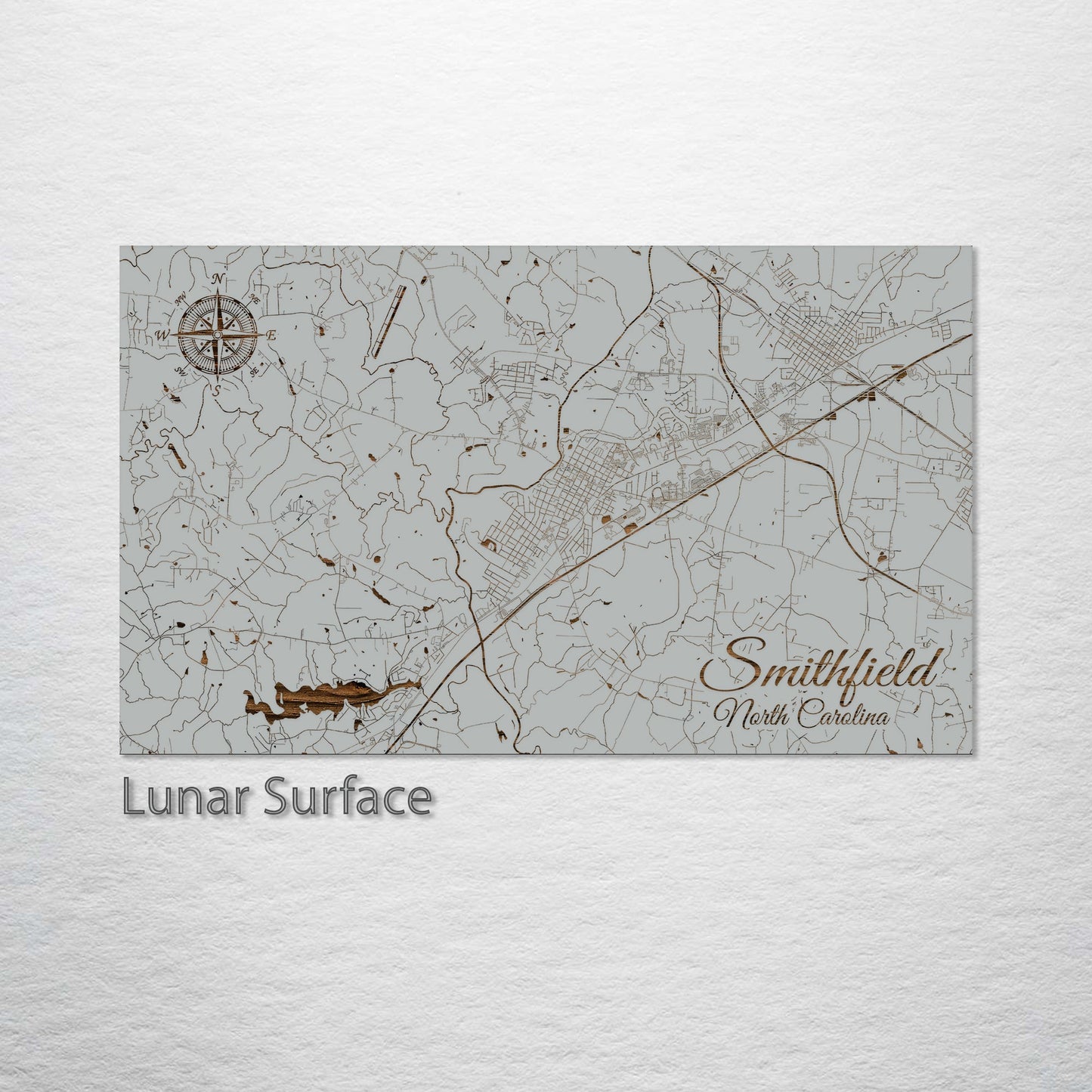 Smithfield, North Carolina Street Map