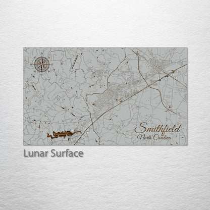 Smithfield, North Carolina Street Map