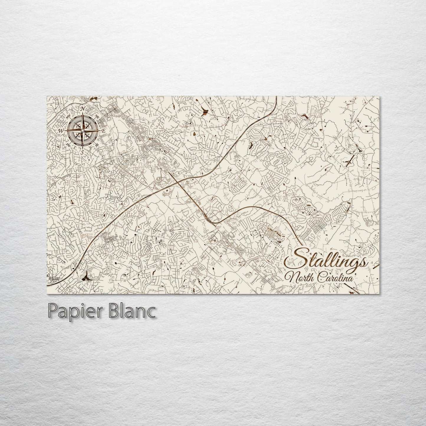 Stallings, North Carolina Street Map