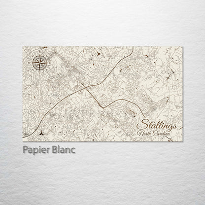 Stallings, North Carolina Street Map