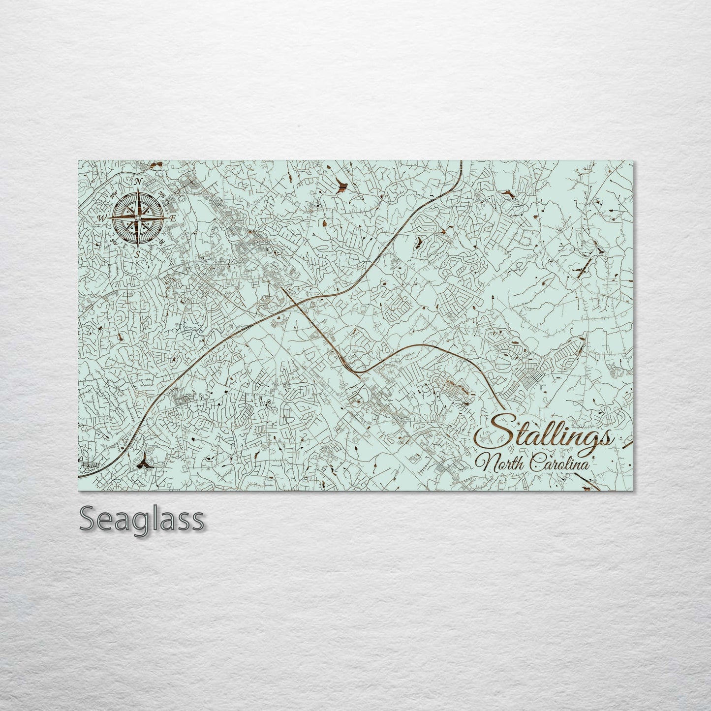 Stallings, North Carolina Street Map