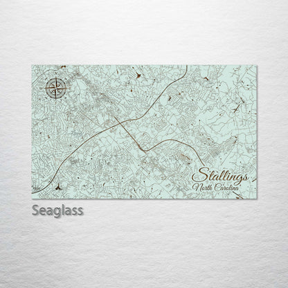 Stallings, North Carolina Street Map