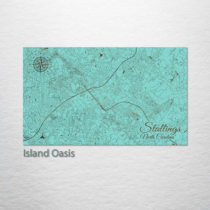 Stallings, North Carolina Street Map