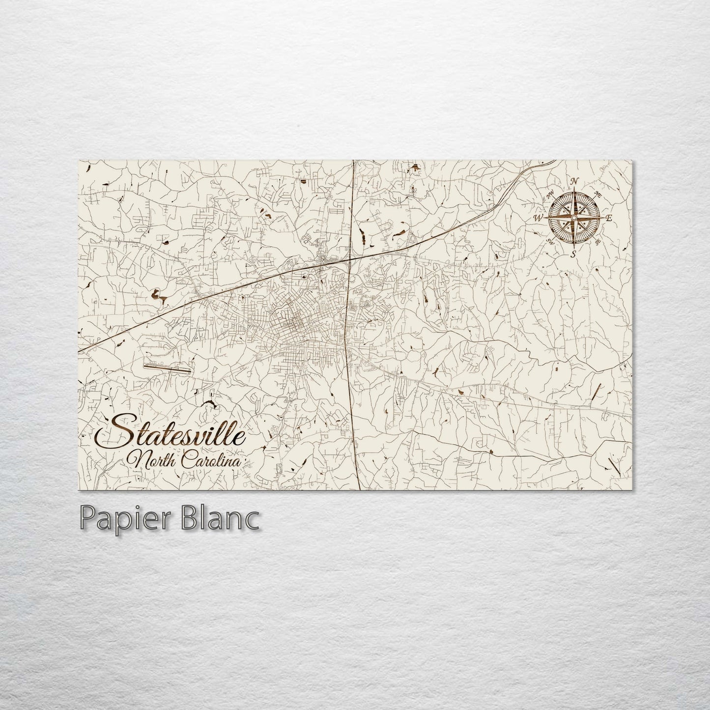 Statesville, North Carolina Street Map