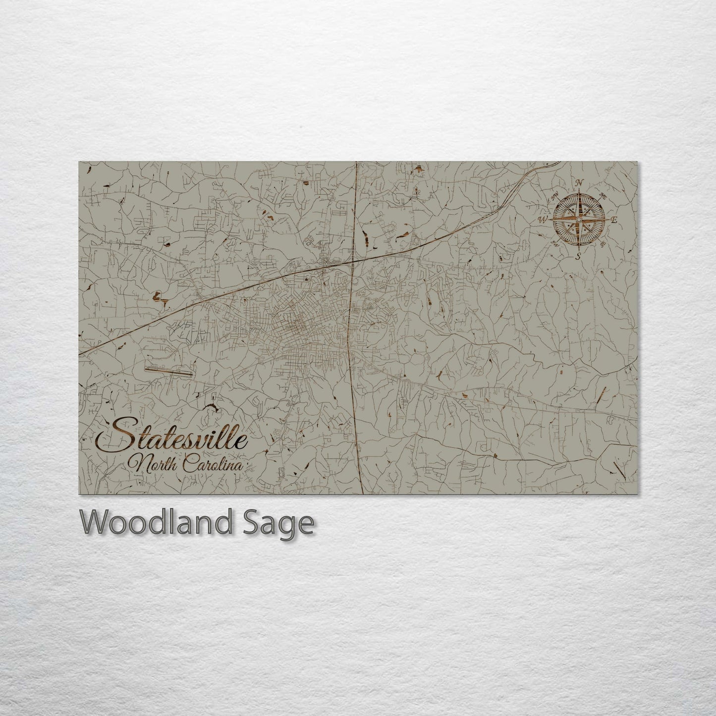 Statesville, North Carolina Street Map