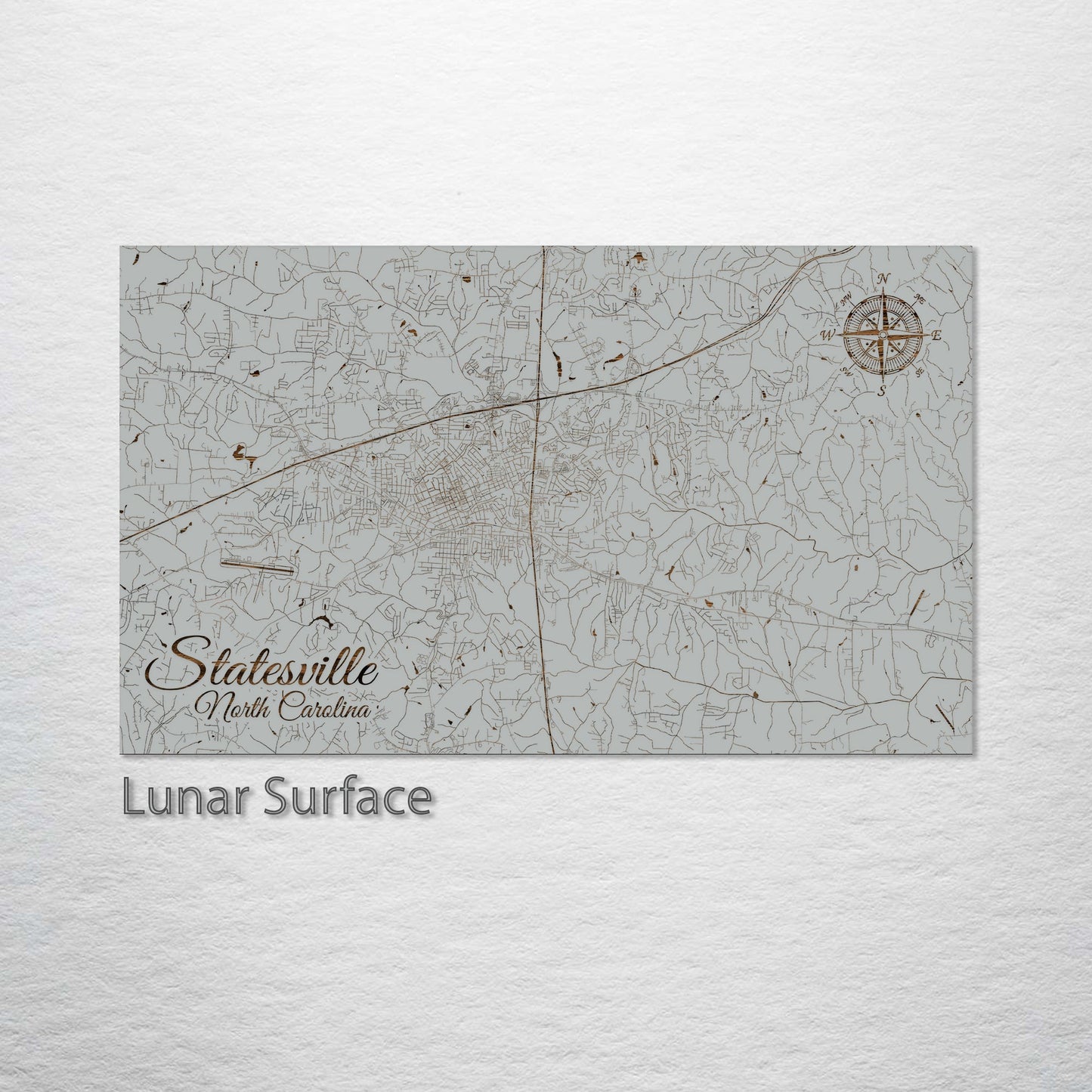 Statesville, North Carolina Street Map