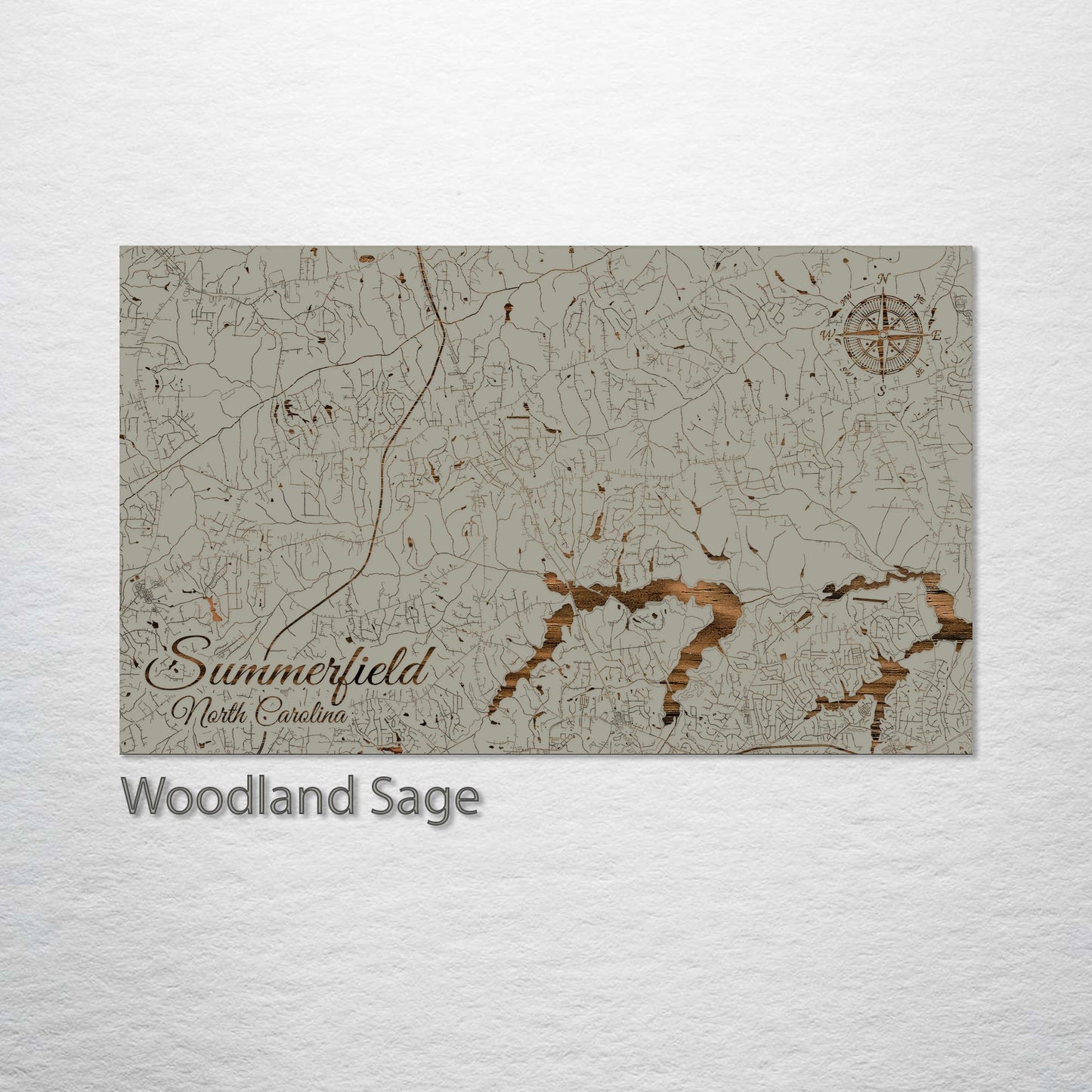 Summerfield, North Carolina Street Map