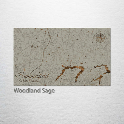 Summerfield, North Carolina Street Map