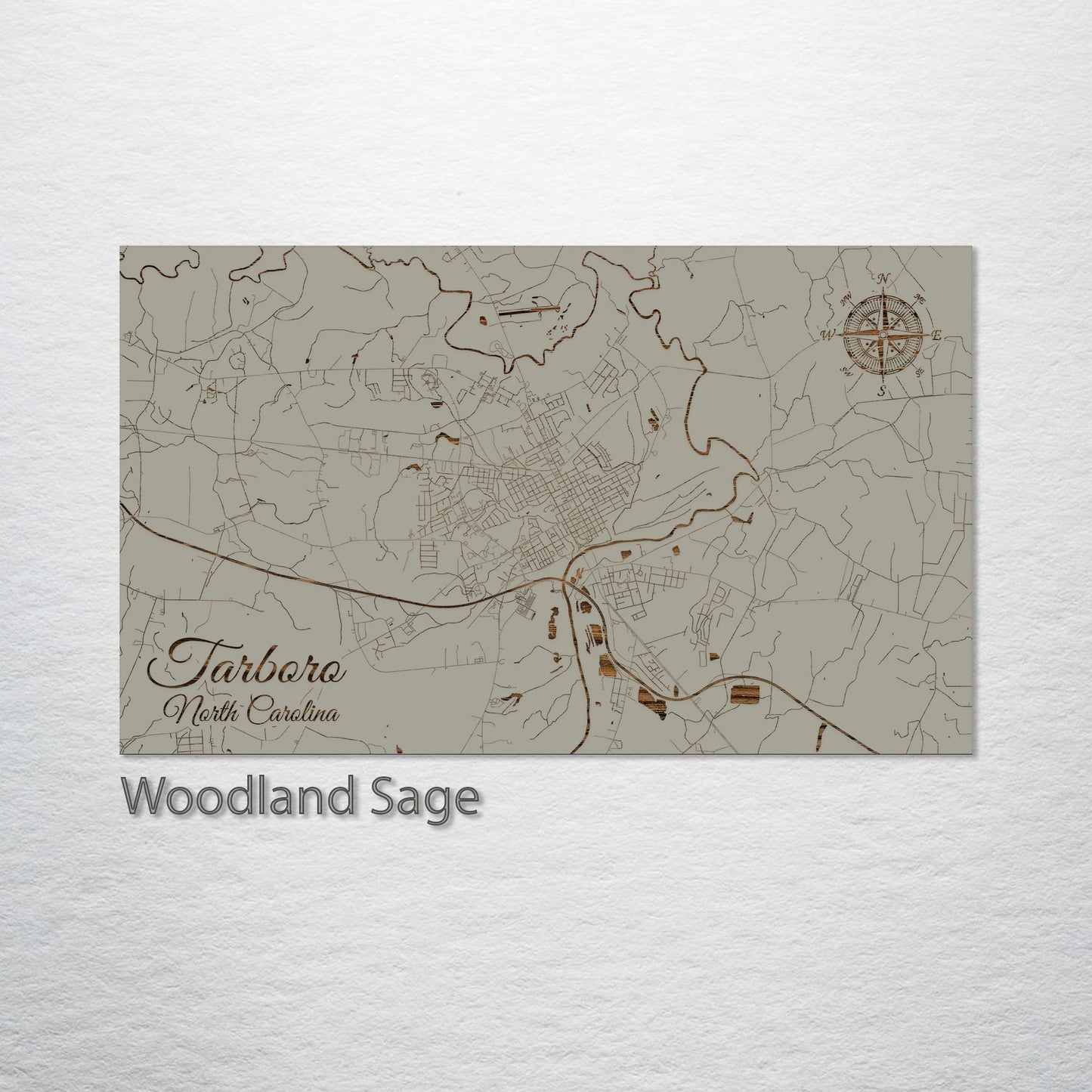 Tarboro, North Carolina Street Map