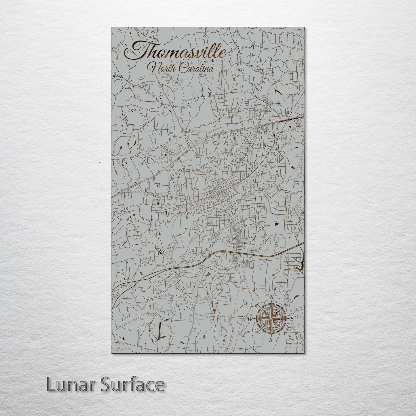 Thomasville, North Carolina Street Map