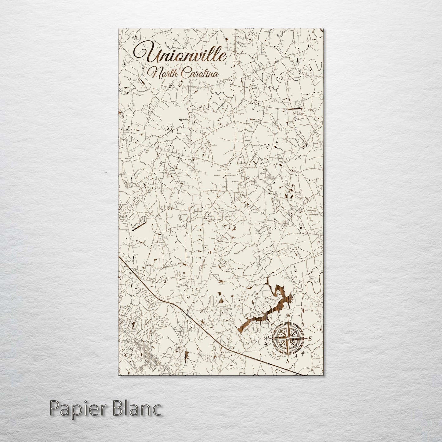 Unionville, North Carolina Street Map