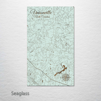 Unionville, North Carolina Street Map