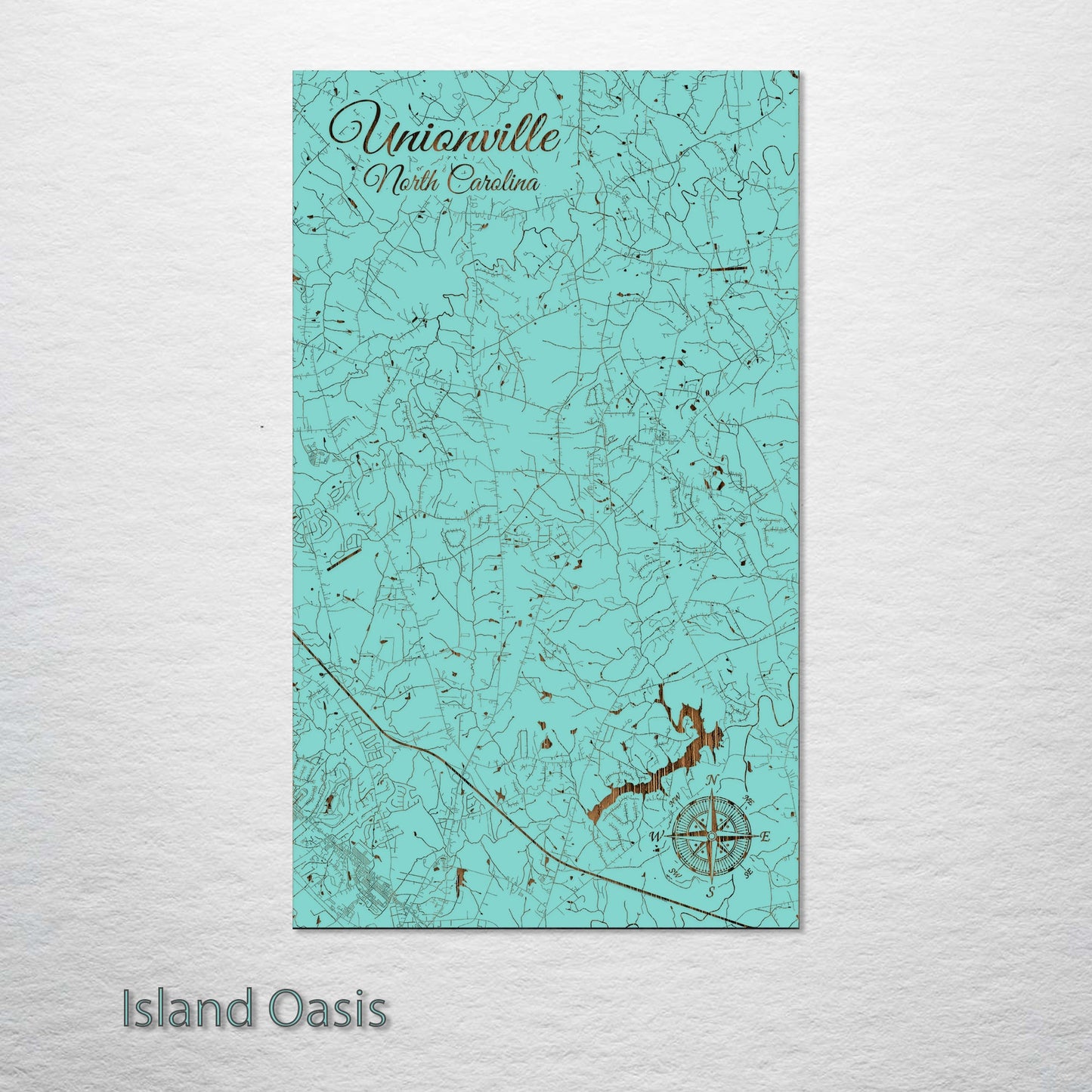 Unionville, North Carolina Street Map