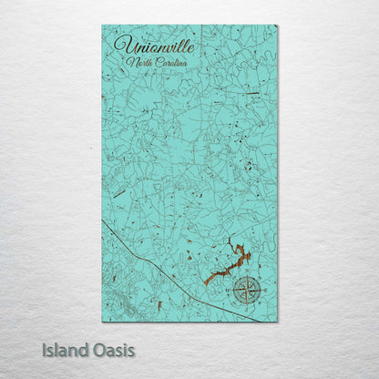 Unionville, North Carolina Street Map