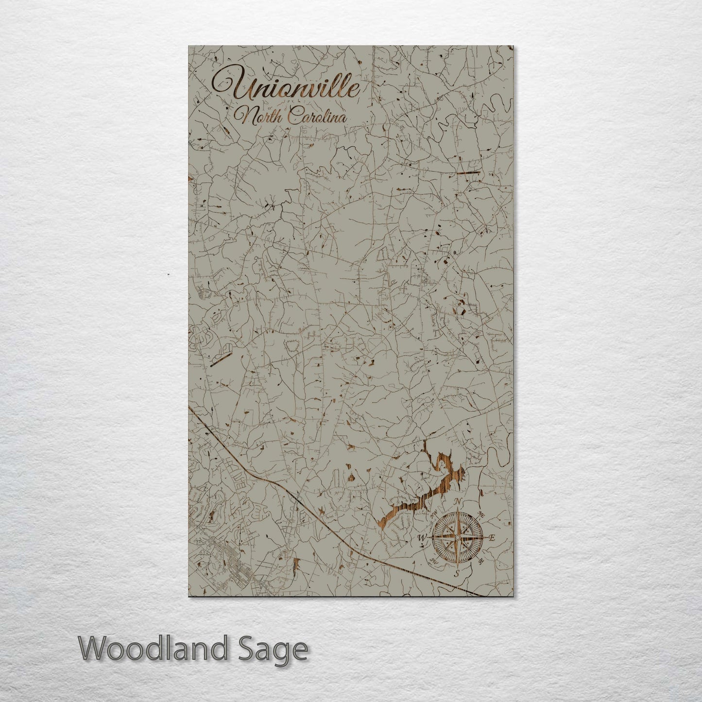 Unionville, North Carolina Street Map