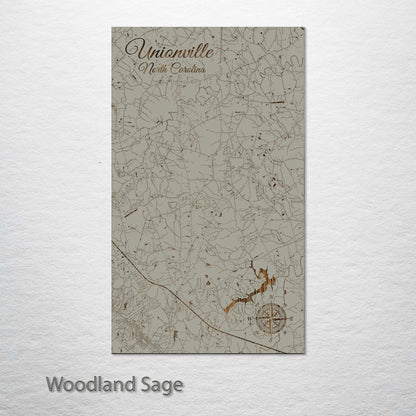 Unionville, North Carolina Street Map