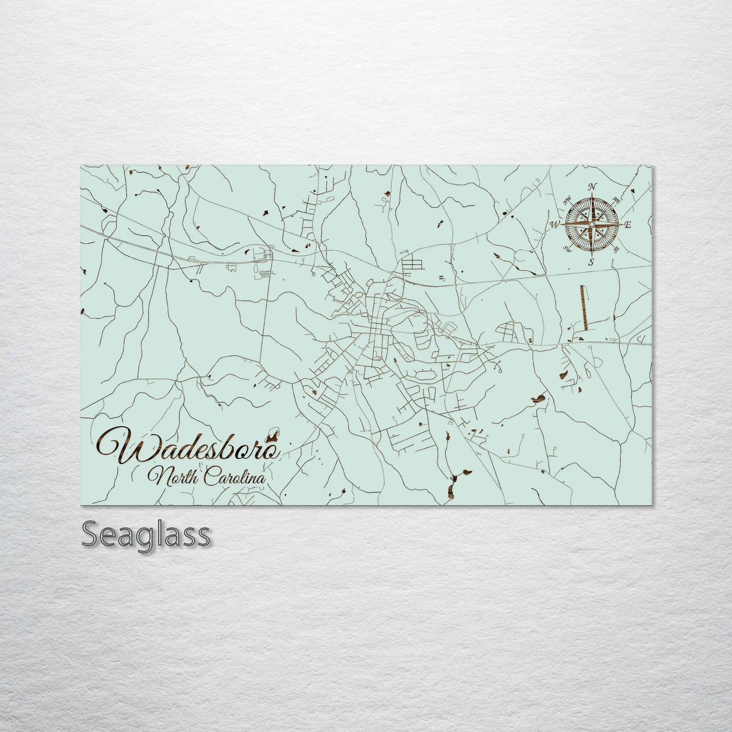 Wadesboro, North Carolina Street Map