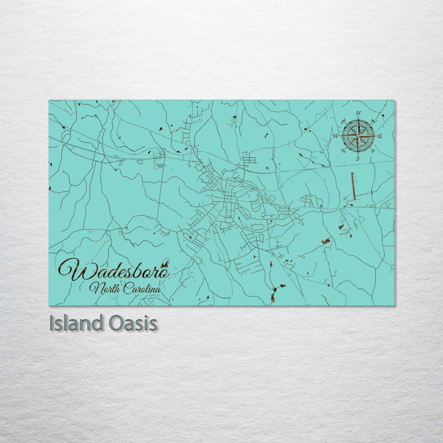 Wadesboro, North Carolina Street Map