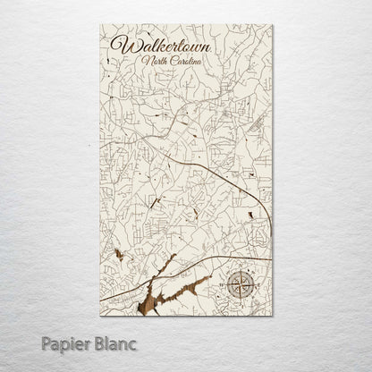 Walkertown, North Carolina Street Map