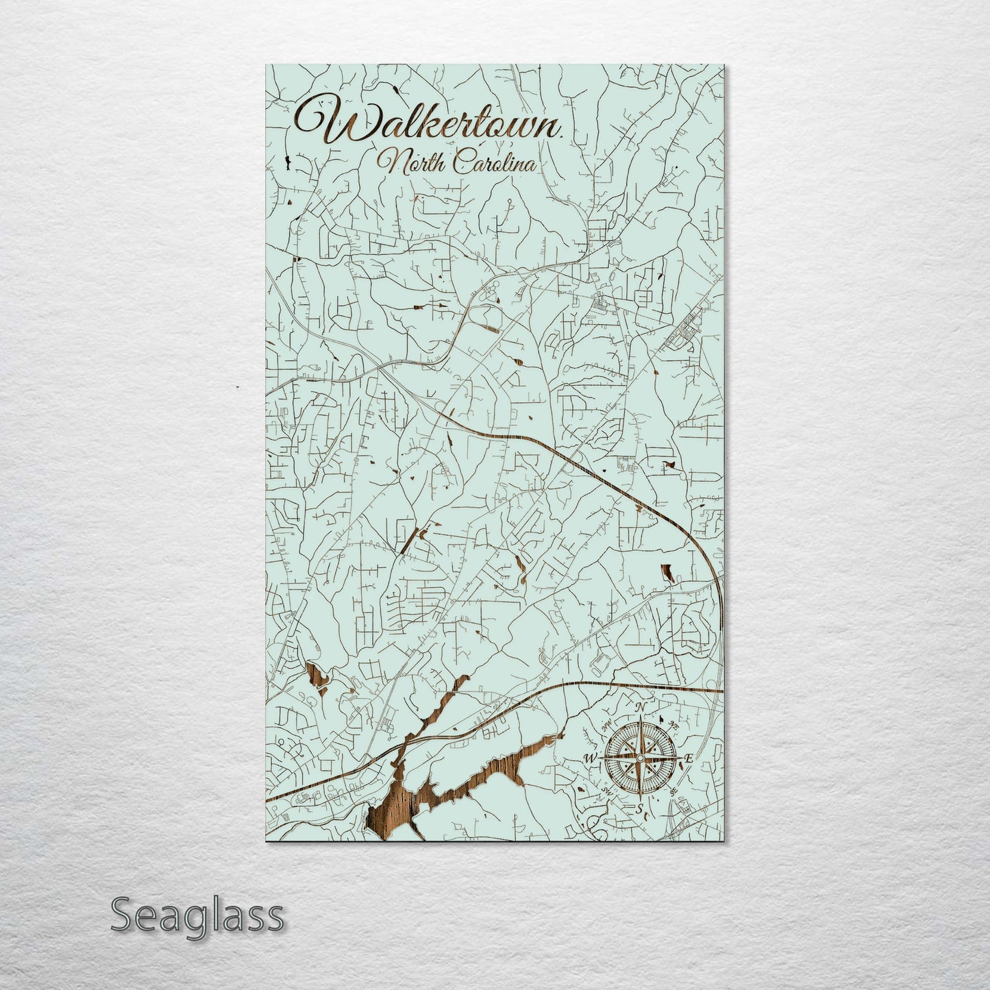 Walkertown, North Carolina Street Map