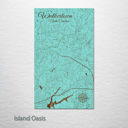 Walkertown, North Carolina Street Map