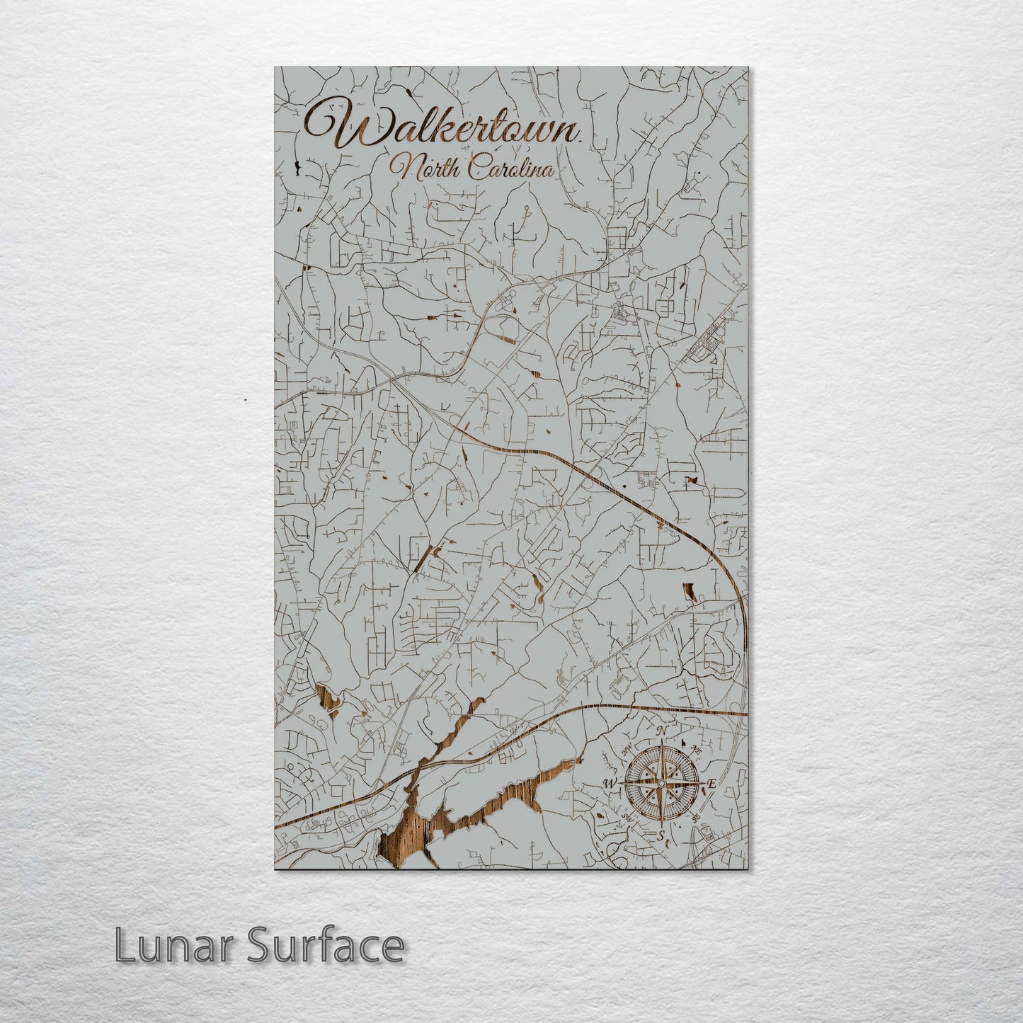 Walkertown, North Carolina Street Map