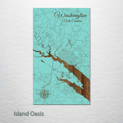 Washington, North Carolina Street Map