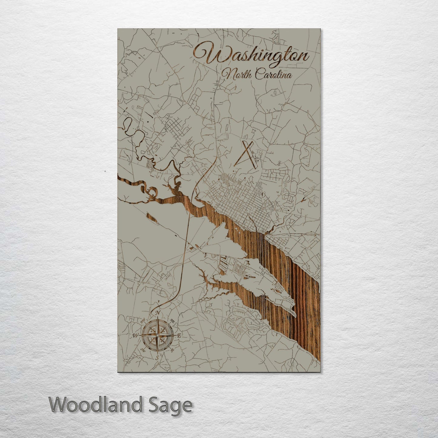 Washington, North Carolina Street Map