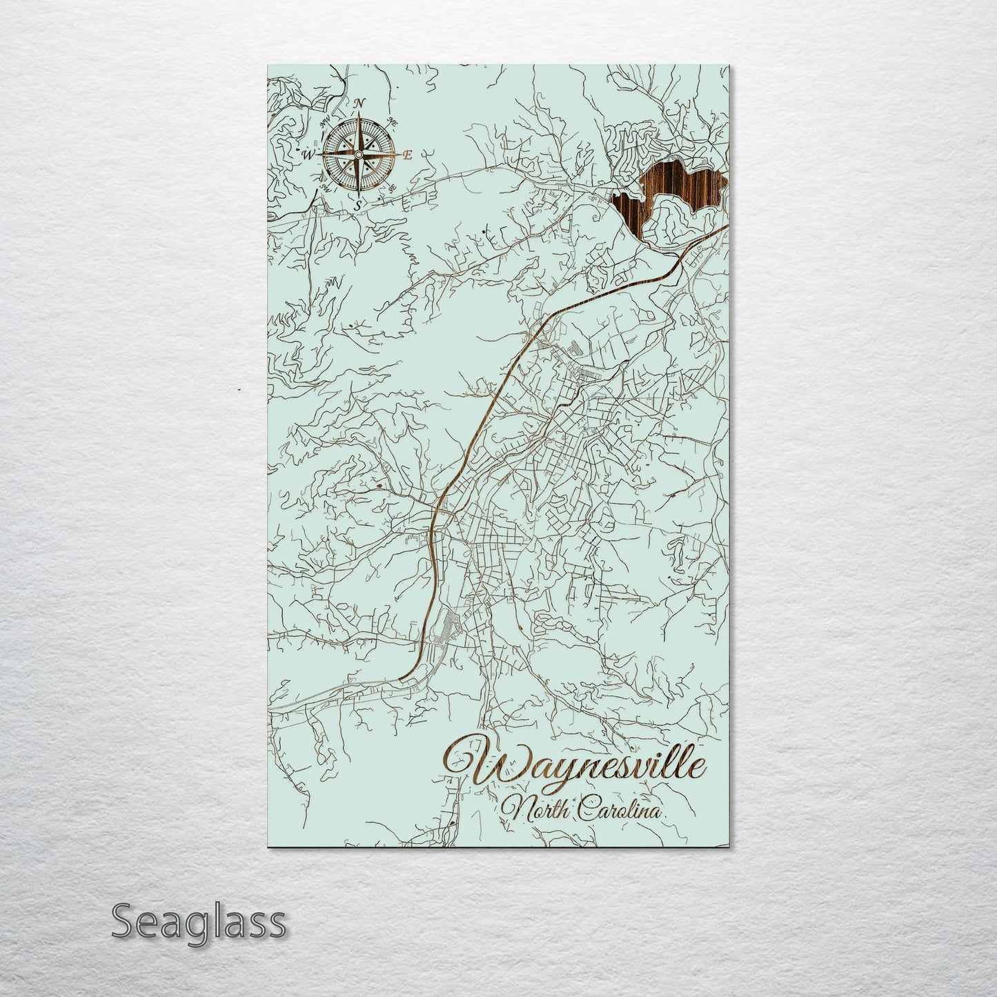 Waynesville, North Carolina Street Map