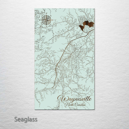 Waynesville, North Carolina Street Map