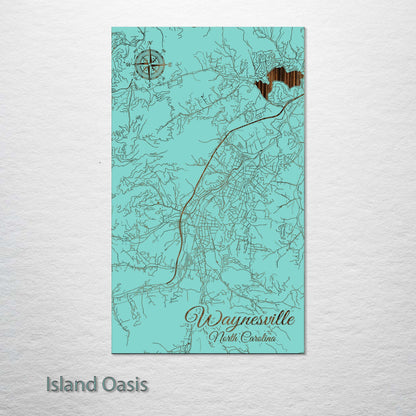 Waynesville, North Carolina Street Map