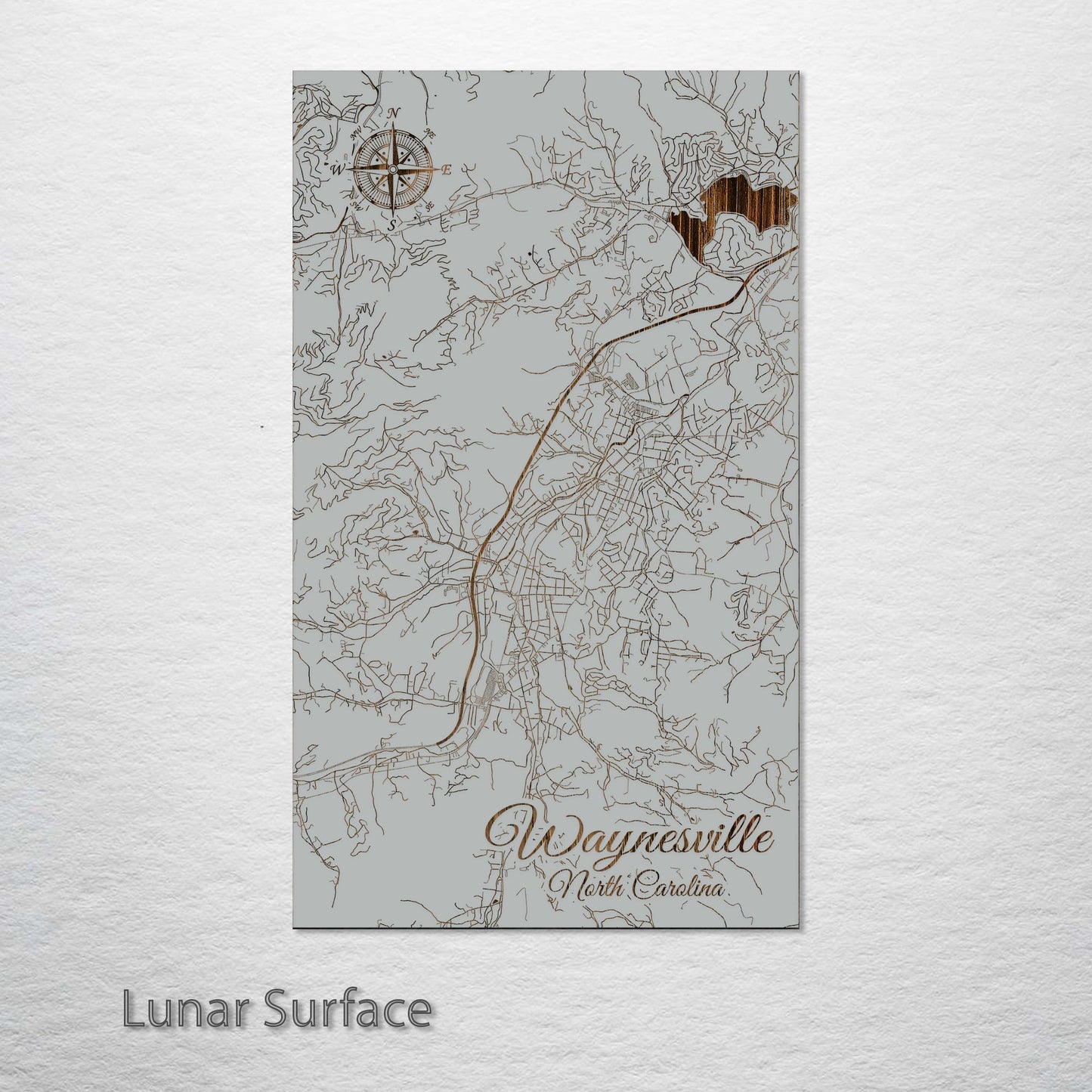 Waynesville, North Carolina Street Map