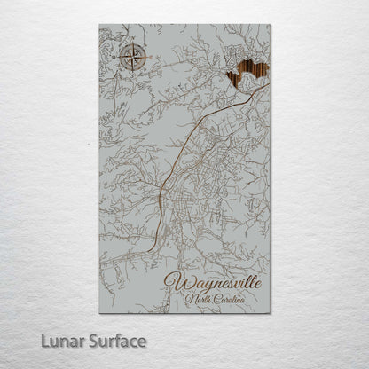 Waynesville, North Carolina Street Map