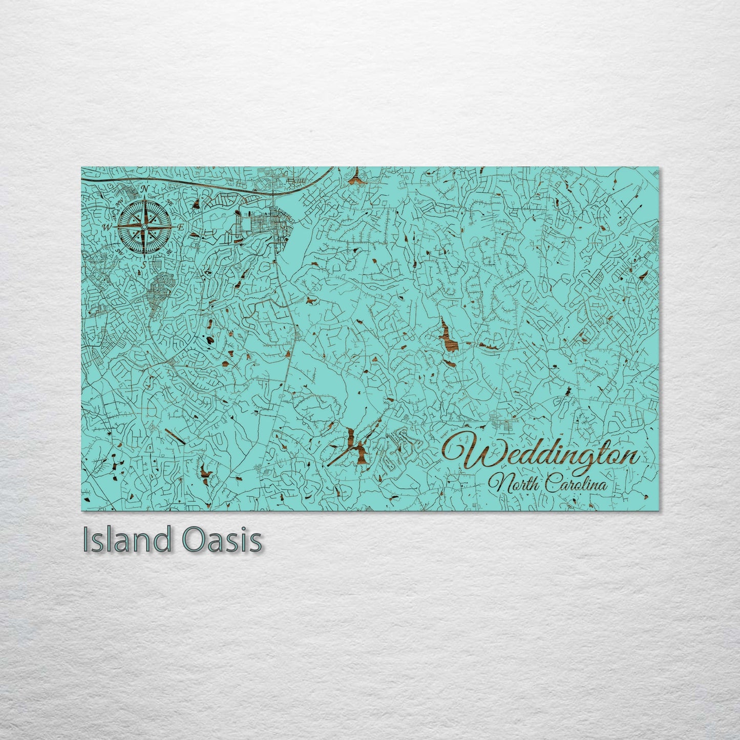 Weddington, North Carolina Street Map