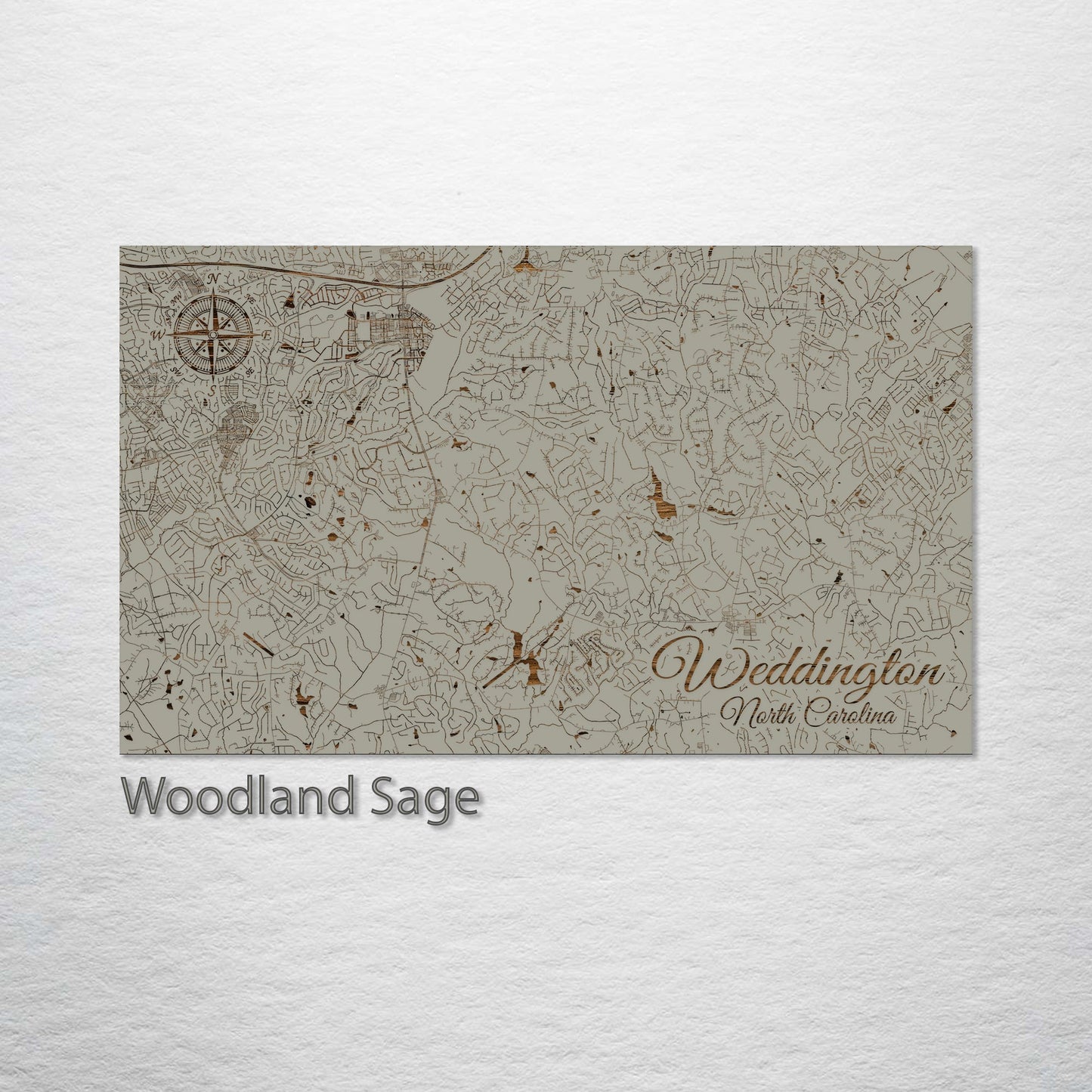 Weddington, North Carolina Street Map