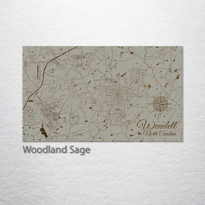 Wendell, North Carolina Street Map