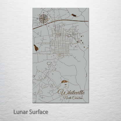 Whiteville, North Carolina Street Map