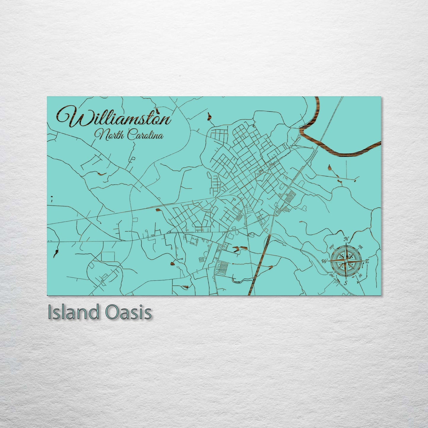 Williamston, North Carolina Street Map