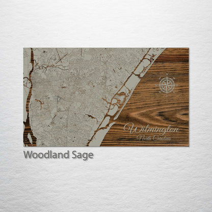 Wilmington, North Carolina Street Map